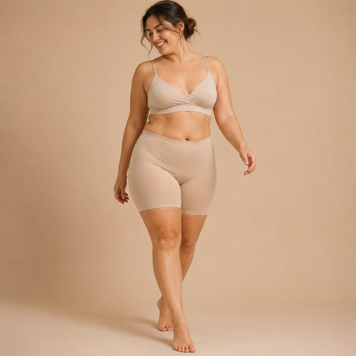 Tejido ligero y suave del short BRISEVA